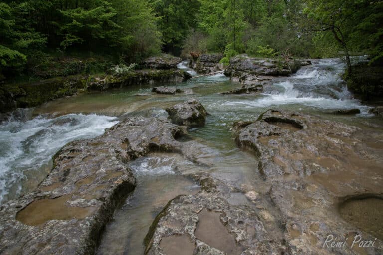 Gorges de Thurignin traversées par le Séran