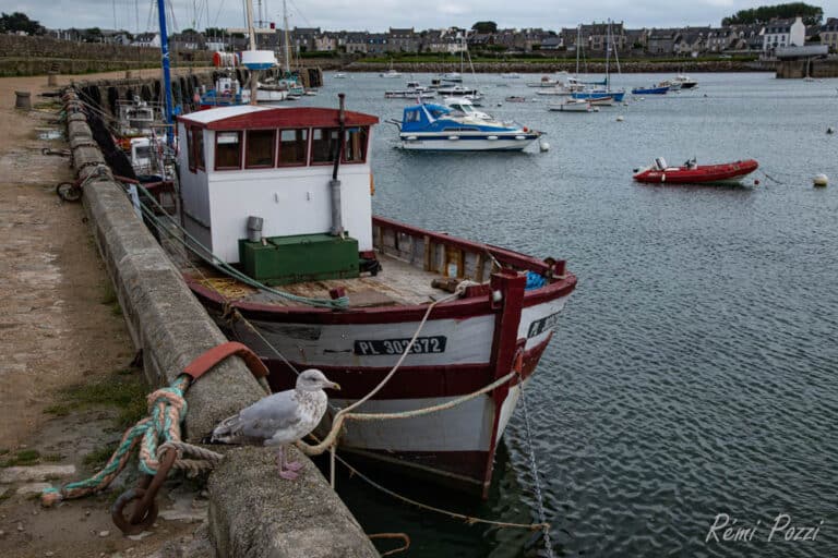 Quai d'un port breton