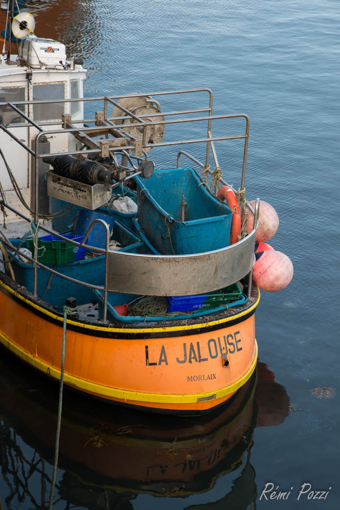 Bateau de pêche La Jalouse à Morlaix