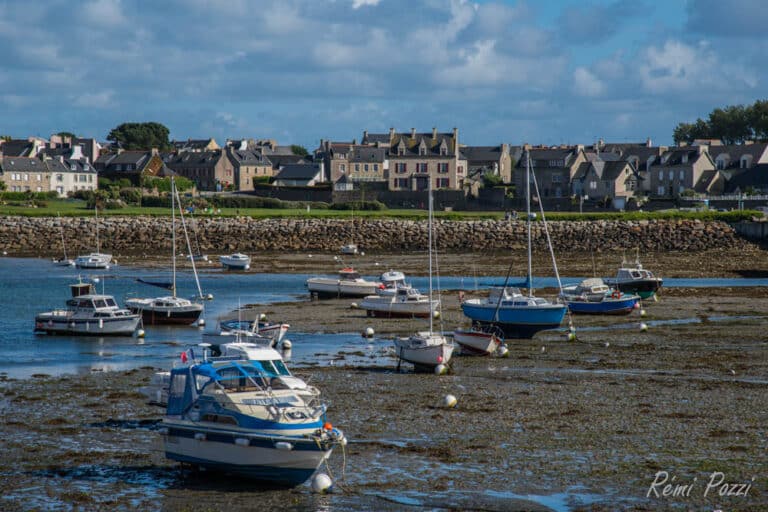 Bateaux amarrer au port en Breatgne