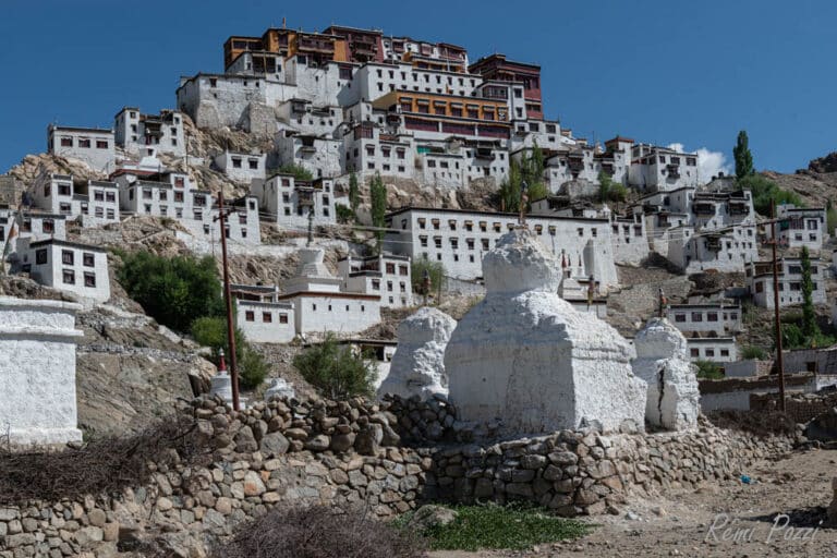 Village indien sur les hauteurs du Ladakh